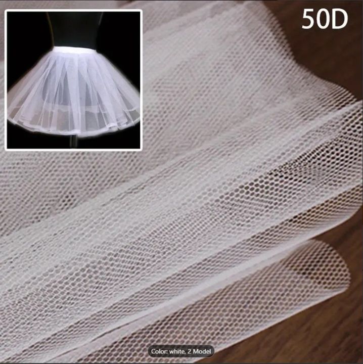 5%20Yards%20Unstitched%20Hard%20Net%20Cancan%20Fabric%20%E2%80%93%2058%20Inches%20Wide%20Premium%20Underskirt%20Net%20for%20Lehenga,%20Gowns,%20Bridal%20&%20Party%20Wear%20-%20Image%204