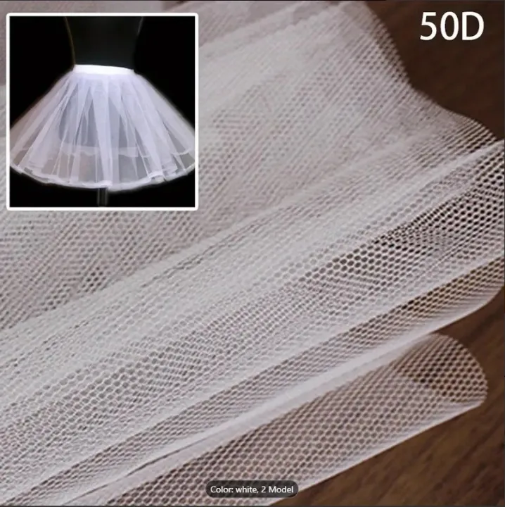 5%20Yards%20Unstitched%20Hard%20Net%20Cancan%20Fabric%20%E2%80%93%2058%20Inches%20Wide%20Premium%20Underskirt%20Net%20for%20Lehenga,%20Gowns,%20Bridal%20&%20Party%20Wear%20-%20Image%204