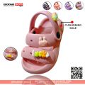 Children Comfy Crocks Slippers Summer Baby New Cute Cartoons Sole Sandals Indoor Soft Anti Slip Unisex Girl & Boya Sandals Shoes Kids Beach Shoes by Khokhar Shoes.. 