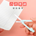 Powerful portable portable pen scissors small mini pen creative foldable pen cute pupils with small scissors multi-functional household safety small handmade children's paper-cut. 
