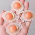 Pack of 4 Egg Face Mask Moisturizing Whitening Astaxanthin Collagen Mask Sleeping Small Egg Clay Mask. 