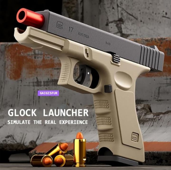 Auto%20Reload%20G%20Lock%20Toy%20Gun%20Shell%20Ejection%20&%20Pull%20Back%20Action%20Multicolor%20-%20Image%204