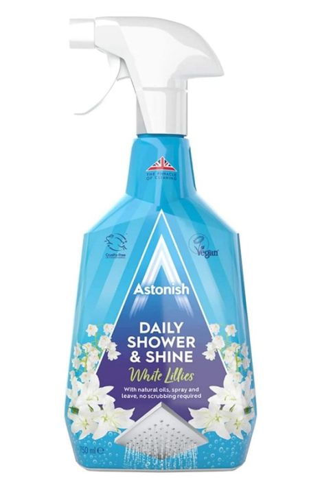 ASTONISH SHOWER CLEANER DAILY SHOWER SHINE 750ML (IMPORTED)
