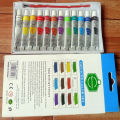 Pack of 12 Gouache Color Tube Set - Multicolor - Size 12ml tube -Art# JS-KS-Gouache Color-St-AIP-005. 