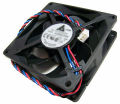Fast 12V DC Cooling Fan for PC Incubator Laptop Exhaust Fan Peltier Processor - High Speed 3 Inch Computer Fan - Size 80x80x25mm. 