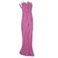 Pack of 100 - Pipe Cleaner velvet Sticks. 