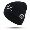embroidery Lil Peep beanie cap xxxtentacion Sad boy face knitted hat for winter hip hop beanies fashion ski hats unisex. 