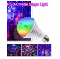 Popular Stage/Room Light Party Lamp Disco Universal Colorful Auto Rotating RGB LED Bulb Christmas Disco Light. 