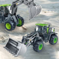 Excavator Model Exquisite Paint Alloy Diecast Eneering Car Toy. 
