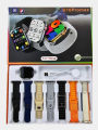 S10 PRO MAX SERIES 9 7 In 1 Smart Watch 2.1 Inch Full HD Screen Series 9 Wireless Charging 7 Straps Waterproof. 