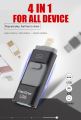 🔥FREE Shipping+COD🔥USB flash drive for iphone 7plus apple Pen Drive 128g 32g 64g Android OTG Pendrive for sony huawei U Disk 4 in 1 memory stick. 
