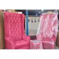 Wing chair set. 