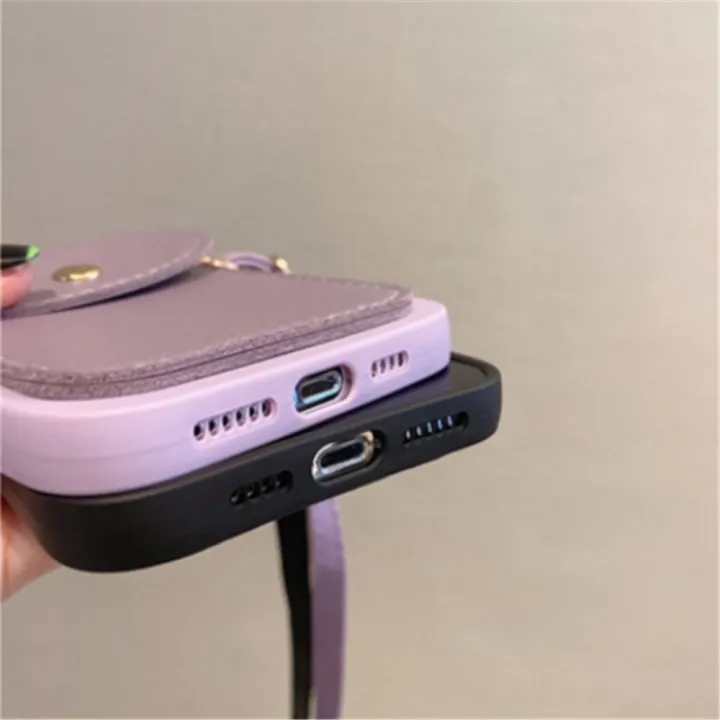 HOCE%20Luxury%20Leather%20Wallet%20Crossbody%20Lanyard%20Phone%20Case%20for%20iPhone%2015%2014%2011%2012%2013%20Pro%20Max%20X%20XS%20XR%207%208%2015%20Plus%20Cases%20Neckband%20Card%20Shockproof%20Cover%20-%20Image%206