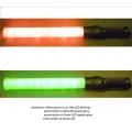 TRAFFIC CONTROL BATON (REVOLVING LIGHT) , IN 6 RED LED WITH 6 GREEN LED, USING 2 D-SIZE BATTERY. 