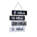 MInfal Traders Wooden Wall Hanging Quotes Inspirational Family and Kids Room Decor, Motivational Sayings for Home. 
