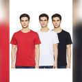 Pack of 3 Summer cotton T-shirts For Men. 