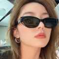 New retro small cat eye sunglasses for men and women with UV 400 protection frame. 