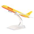 Airplane Model 16 cm DHL Express Delivery Airplanes Boeing 757 Aircraft Model 1:400 Diecast Metal Plane Toy. 