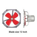 Exhaust Fan 220 V Fully Metal Body Exhaust Fan 99.9% pure Copper Winding 10" 12". 