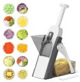 Mandoline Spring Slicer Vegetable and Fruits Cutter Meal Prep Pump Brava Slicer and Dicer - Multifunctional High Quality ABS Vegetable & Fruit Slicer - Precision Slicing Made Effortless.. 
