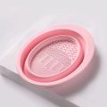 Makeup Brush Cleaning bowl, Silicone Makeup Brush Cleaning Mat, Cosmetic Brush Cleaner, Foldable Brush Cleaning Pad, Suitable for Makeup Brush, Makeup Sponge, Powder Puff. 