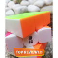 Original Qiyi Warrior S Rubiks Cube 3x3- Stickerless Magic Speed Cube.Rubiks Speed Cube,puzzle Neo Rubiks Cube. 
