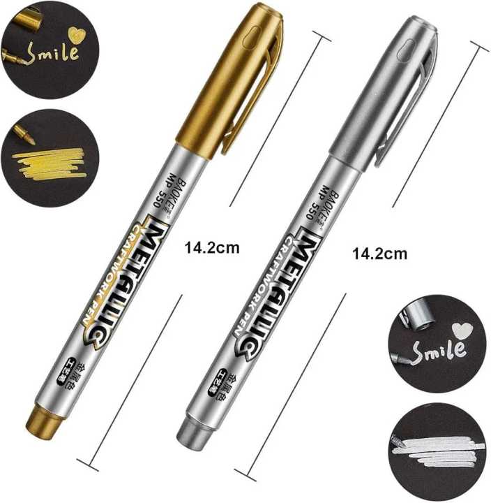 METALLIC%20MARKERS%20for%20wood%20paper%20plastic%20glass%20sheets%20rocks%20metal%20iron%20All%20Colors%20Available%20Single%20Marker%20Silver%20Or%20Gold%20,%20Pack%20Of%20Silver%20and%20Gold%20,%20Pack%20Of%208%20Multicolor%20Metallic%20Markers%20Available%20-%20Image%203