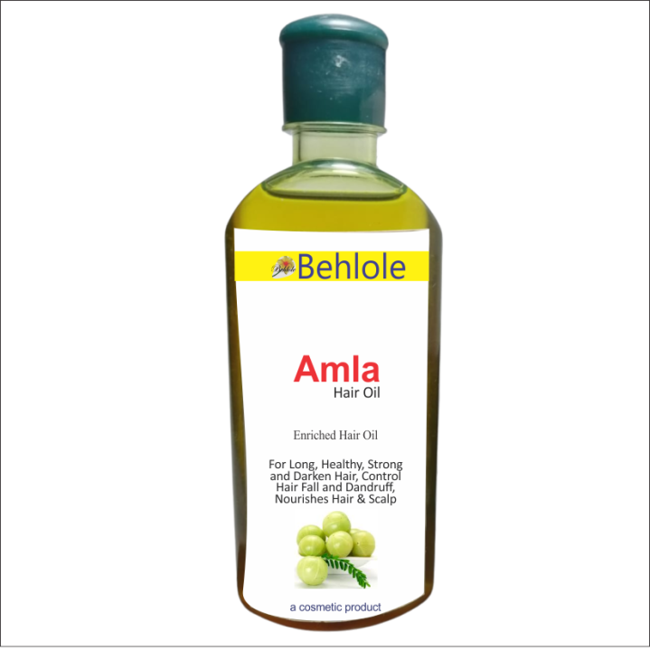 Gooseberry / Amla Hair Oil - Amla Oil for Hair and Grey Hair - Herbal Oil 100ml - 100% Original Oil | Behlole