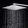 Shower High Quality Premium Overhead rain shower 16x16, 12x12, 10x10, 8x8, 6x6, 4x4. square rain head shower pure stainless steel- 304 for Bathroom use. Best for High pressure. Square Shower Head- Premium quality product with 5 years leakage warranty.. 