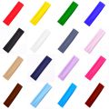 1PC Absorbing Sweat Headband Candy Color White Pink Blue Red Hairband Pure Cotton Simple Elastic Headbands Turban Headwear. 