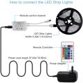 Rgb lights Waterproof Remote Control Color Changing Led Strip Light Complete Kit RGB. 