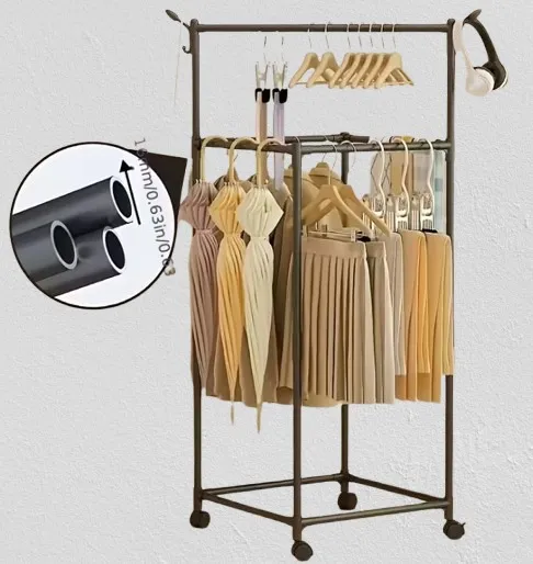 360%20Degree%20Rotating%20Garment%20Rack%204%20different%20shape%20%E2%80%93%20Durable%20Metal%20Frame,%20Powder%20Coated%20Finish,%20with%20Wheels%20%E2%80%93%20Ideal%20for%20Home%20or%20Boutique%20-%20Image%203