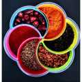 6 In 1 Partition Kitchen Seasoning Box Masala Box Set 6 Grid Portion Spice Jar Container Square Pepper Pot Box Spice Rack Kitchen Storage 6 Compartments Salt Box Achar Jar Dry Fruits Box Soup Spices. 