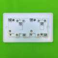 Universal Multi-functional Multi Plug Socket Wall Power Socket (5 in 1) Double China Fitting Sheet China Switch Board. 