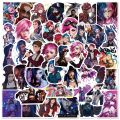 10/30/50PCS Hot Game Arcane LOL Cartoon Character Vi Jinx Sticker For Luggage Laptop iPad Skateboard Phone Sticker Wholesale. 