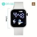 Shockproof Watch Stylish Square Led Digital Watch Shockproof Sporty Design for Students Accurate Trendy Ideal for Southeast Asian Buyers. 
