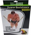 11 Piece Power Resistance Band Set  Strength Training Yoga  Sports Fitness. 