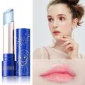 1Pcs Gold Leaf Jelly Moisturize Lipstick Makeup Temperature Color Change Lip Balm Long-Lasting Nourish Lips Care. 