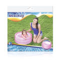 Bestway Kids Inflatable Pool & Bath Tub Collection, Infltable Kiddie 2 Ring & 3 Ring Pools, Pink Pool for Baby Girl 0r Blue Pool for Baby Boy, 2.3 ft 51033, 2 foot 51061, 5.4 feet 51115, 2.8ft 51116, Protable Bath Tubs, Children Water Pool for Summers. 