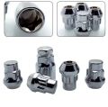1 Set - Anti Theft Wheel Nuts Lock (M12 x 1.5) (Universal Open Ended Wheel Nut Lug - Car Wheel Nuts Lock with Unique Key). 