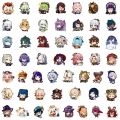 10/30/50PCS New DIY Genshin Impact Game Stickers Cartoon Creative Anime iPad Notebook Desk Chair Decoration Waterproof Wholesale. 