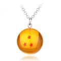 Japanese Anime Necklace Men Women Jewelry Shenron Realize Wishes Pvc 1-7stars Ball Pendants Necklaces. 