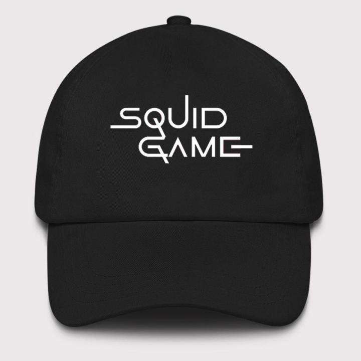 Squid Game Cool Cap Smart Design Cap Black Squid Cap