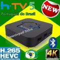 HTV Box 5 BTV Brazilian Portuguese TV Internet Streaming Box Live Channels Movie HTV 5 Brazil Media Player. 