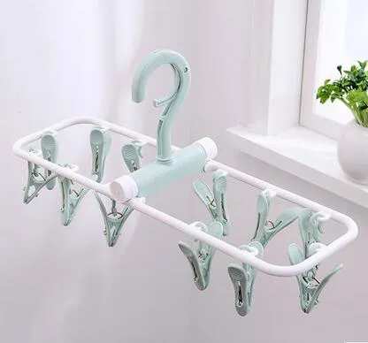 12-CLIPS%20FOLDING%20PLASTIC%20CLOTHES%20CLIP%20FRAME,%20SOCKS,%20UNDERWEAR%20&%20BABY%20CLOTHES%20HANGER%20-%20Image%204