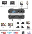 Capture Card Nintendo Switch, Video Capture Card, Game Capture Card 4K 1080P 60FPS, HDMI to USB 3.0 Capture Card for Streaming Work with PS4/PC/OBS/Camera. 
