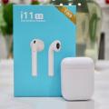 i11 TWS (True Wireless Stereo) Bluetooth (Connect With All Bluetooth Devices).. 