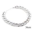 【Sooledead】Cool Dog Collar Necklace For Bulldog Gold Silve Plastic Necklace dog pet Supplies accessories. 