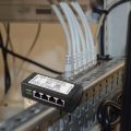 4 Port Poe Injector Poe Adapter Ethernet Supply Pin 4,5(+)/7,8(-)Input Dc12V-Dc48V for Ip Camera. 