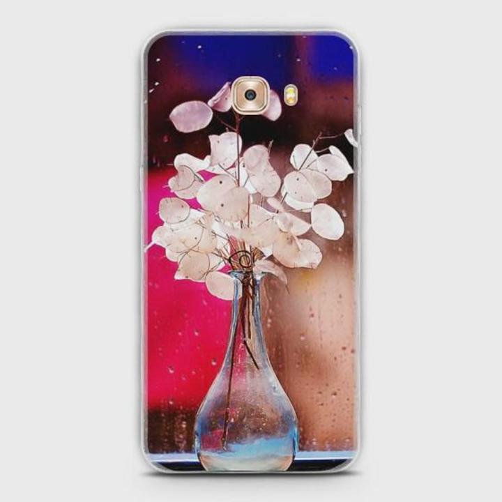 Samsung C7 Pro Cover - SkinLee HQ Hybrid Case (Soft) - Beautiful Vase - SKINLEE-477-1-138-41